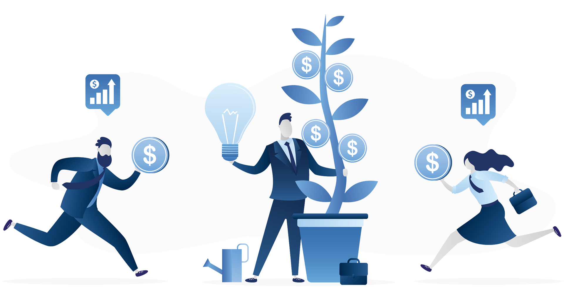 Shared Expenses Growth Illustration